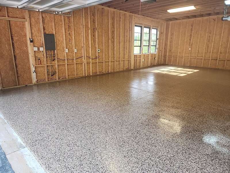 Garage Floor 7 wood walls